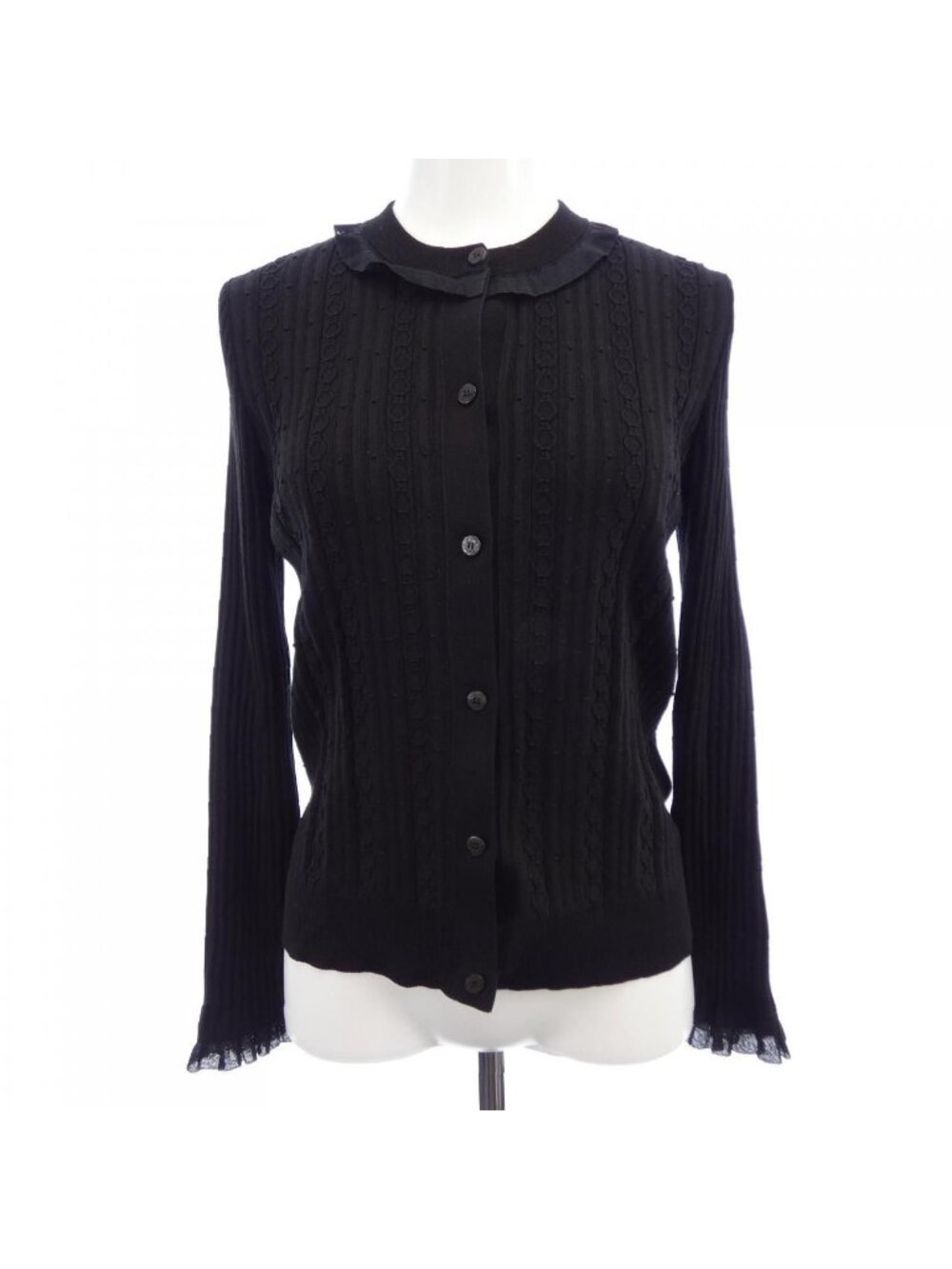 Hermes Cardigan Black